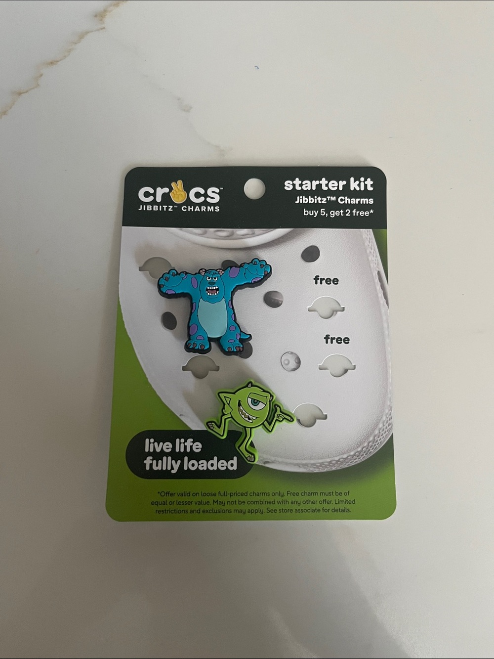 CROCS Monsters Inc Jibbitz